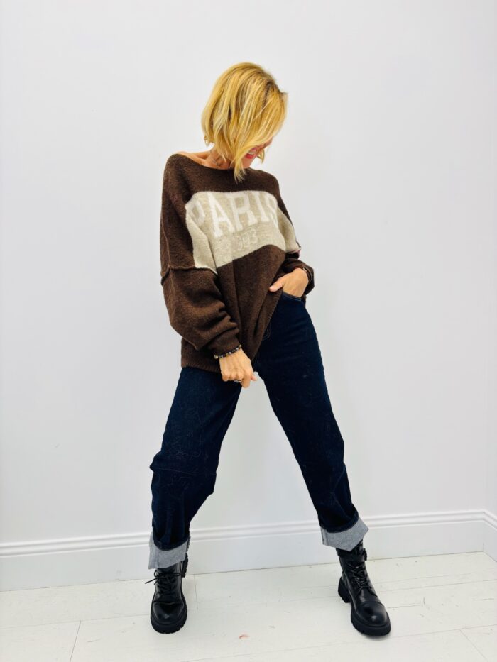 Pull Inscription PARIS – Style sporty chic – Image 7