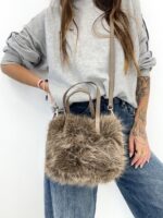 Sac à Main en fausse fourrure