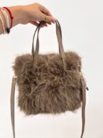 Sac à Main en fausse fourrure – Image 3