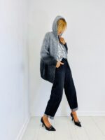 Gilet à Capuche en laine mohair – Image 6