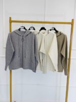 Veste Zippée VALENTYNE à capuche – Image 2
