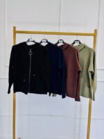Veste Zippée VALENTYNE à capuche – Image 3