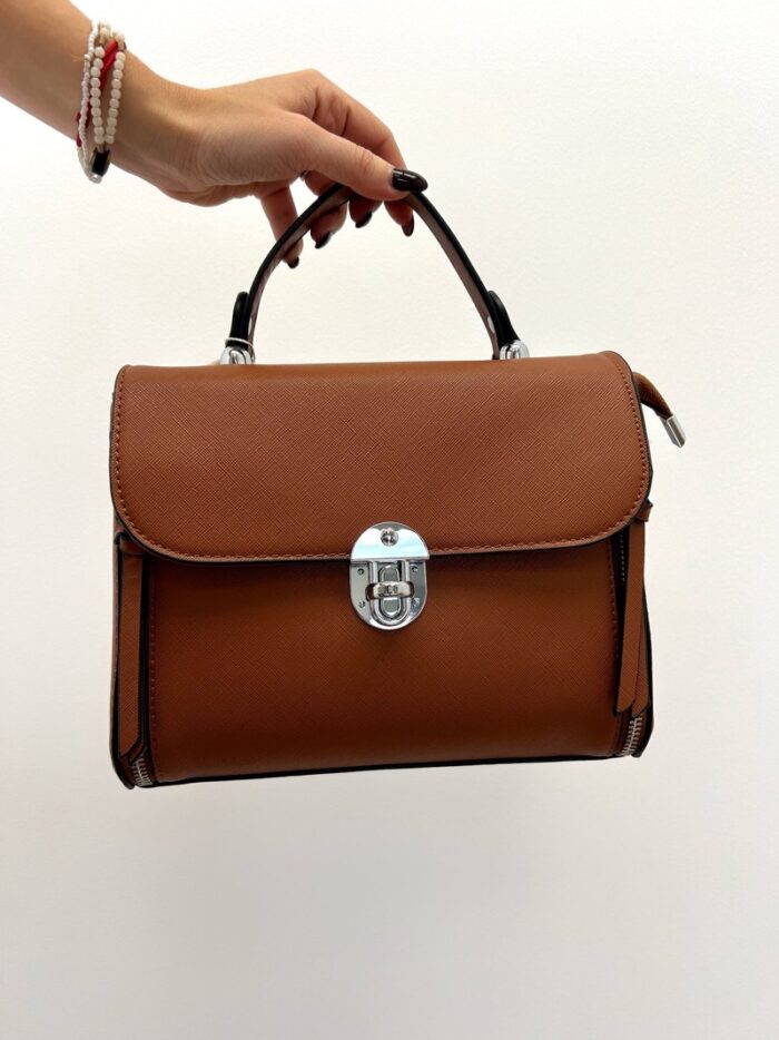 Sac à main avec bandoulière amovible – Image 1
