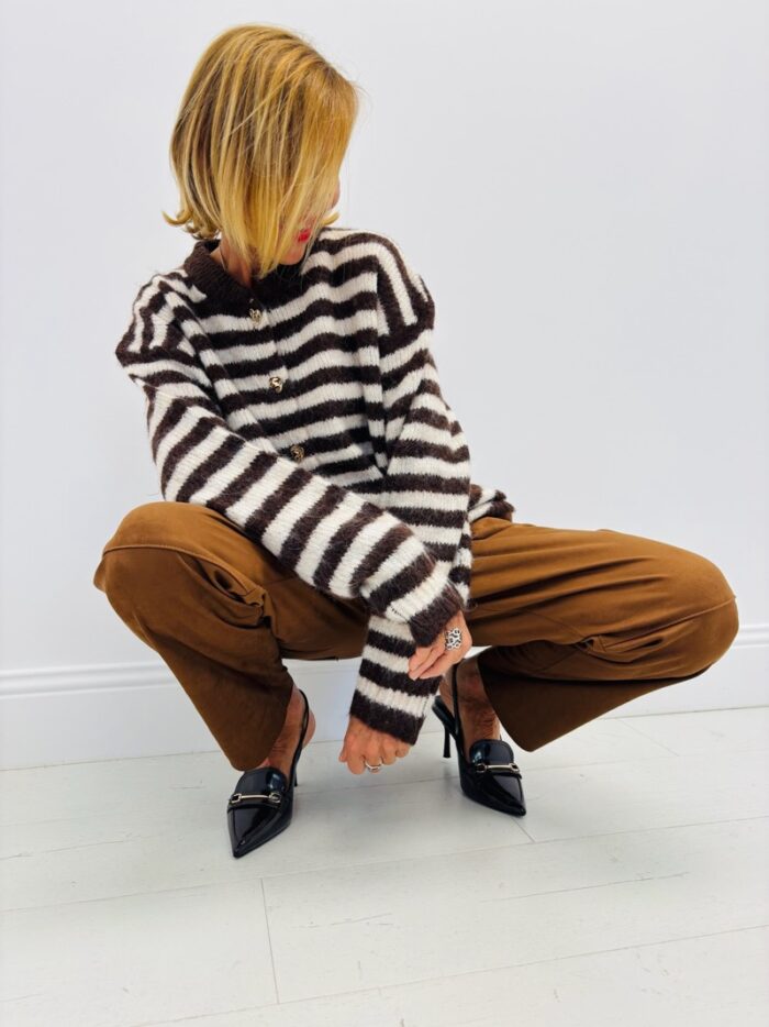 Gilet Rayé boutonné – Image 7