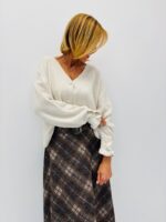 Gilet col V double style – Image 4