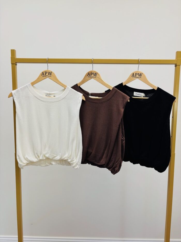 Top Sans Manches en viscose – Image 2