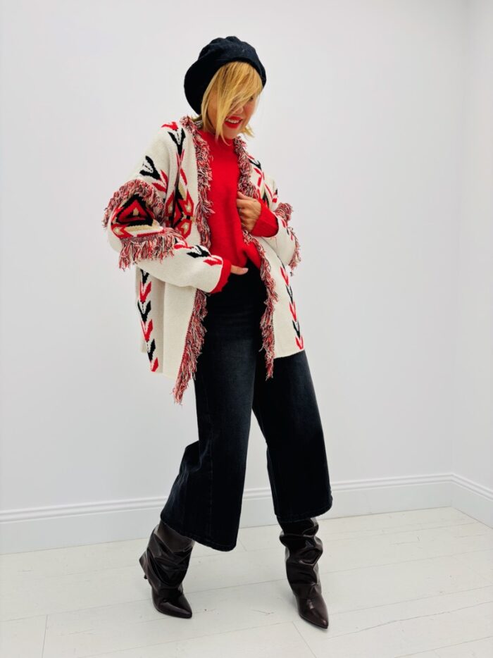 Gilet Ethnique à franges – Image 3