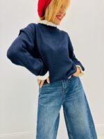 Pull col Victorien