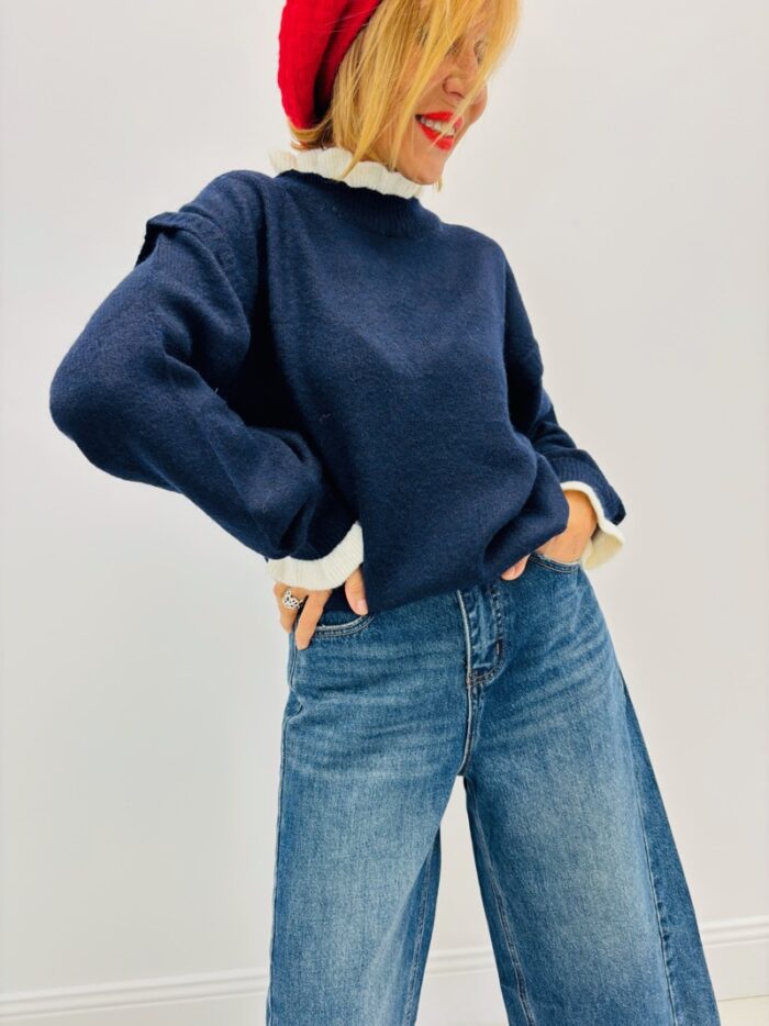Pull col Victorien – Image 1