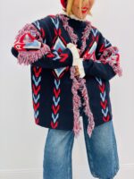 Gilet Ethnique à franges