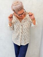 Chemise imprimée cœurs – Grande Taille – Image 2