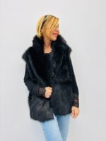 Veste Sans Manches réversible effet mouton – modèle par FREDA – Image 11