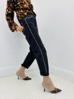 Jean Barrel Fit clouté – Image 4