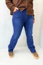 Jean droit classique – Grande Taille