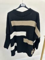 Pull oversize à motifs graphiques – Image 5