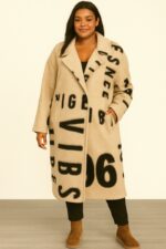 Manteau Imprimé oversize – Esprit urbain italien et allure graphique – Image 4