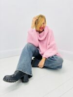 Pull Col Tombant oversize – 🇮🇹 Fabrication italienne – Image 5