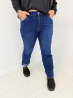 Jean droit grande taille