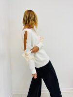 Pull Ajouré Manches nœuds – Image 5