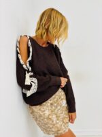 Pull Ajouré Manches nœuds