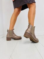 Bottines effet Python