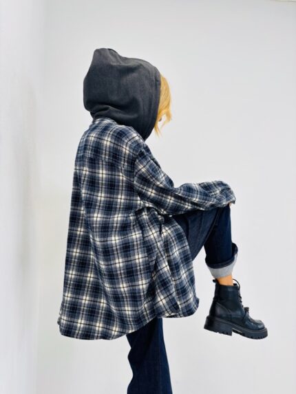 Chemise à Capuche en flanelle
