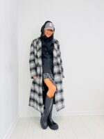 Manteau Long à Carreaux – Image 6