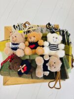 Porte-clés Teddy – Peluche