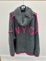 Pull oversize col roulé “NYC” – Esprit citadin et cocooning – Image 7