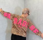 Sweat imprimé léopard détail rose – esprit wild & féminin – Image 2