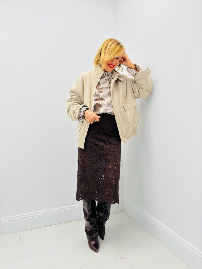 Veste en Suédine Doublée polaire – Image 3