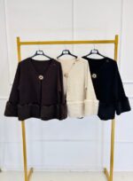 Veste Douce à Détails Fausse fourrure – Image 2