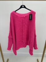 Pull grande taille– maille douce coupe asymétrique – Image 10