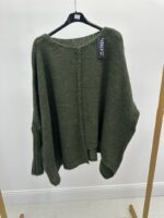 Pull grande taille– maille douce coupe asymétrique – Image 6