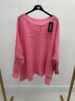 Pull grande taille– maille douce coupe asymétrique – Image 5