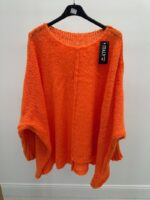 Pull grande taille– maille douce coupe asymétrique – Image 3