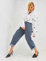 Pantalon Rayé en Coton – Image 5