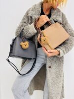 Sac Structuré avec porte-clés ourson