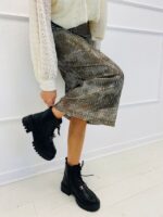 Boots Montantes avec Détail boucle dorée – Image 4