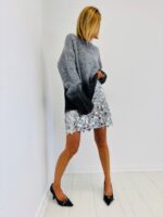 Pull Oversize Dégradé Strass – Image 2