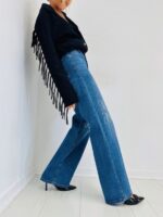 Jean Wide Leg brodé – Image 3