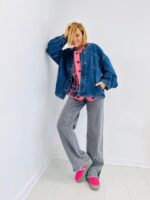 Veste Oversize en Jean Denim – Image 2