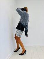 Pull Oversize Dégradé Strass – Image 3
