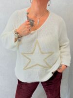Pull doux motif étoile – Made in Italy🇮🇹 – Image 4