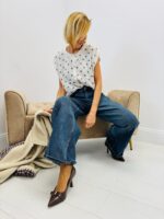 Gilet Sans Manches à pois – 🇮🇹 Fabrication italienne – Image 7