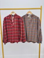 Chemise Carreaux effet lainage – Fabrication italienne – Image 2