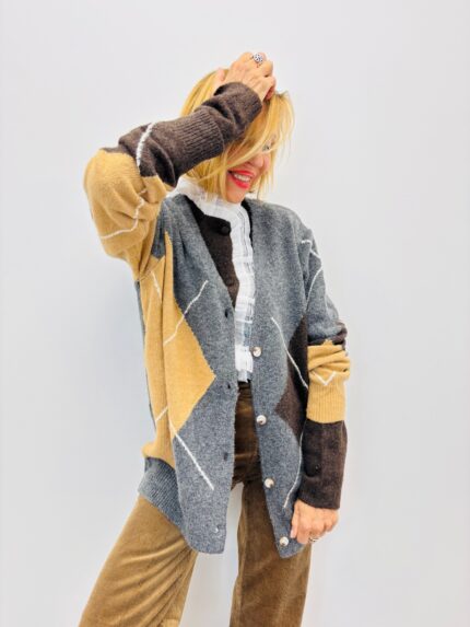 Gilet Motif losanges