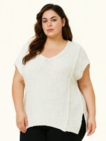 Pull sans manches Grande Taille