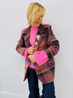 Manteau à Carreaux – Esprit british revisité 🇮🇹 – Image 9