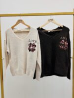 Pull LOVE Doux et Romantique – Image 2
